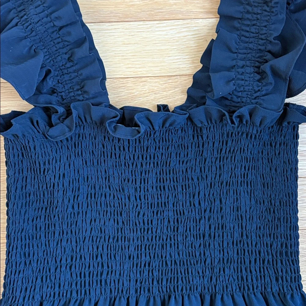 Hill House black Mini Nap Dress - Picture 3 of 5